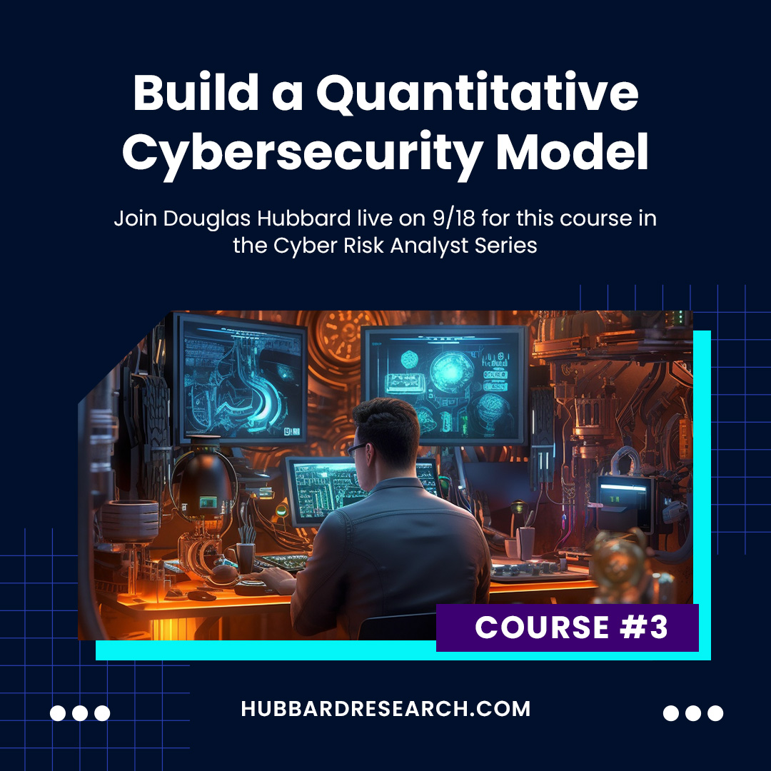 build a quantitative cybersecurity model